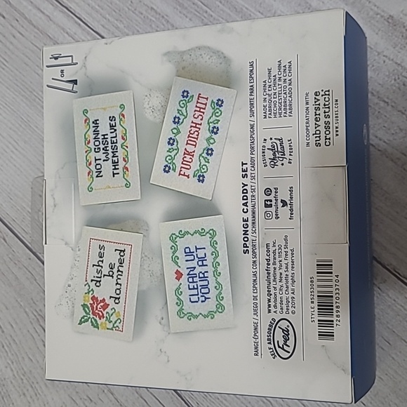 Fred Sponge display set - Picture 2 of 2